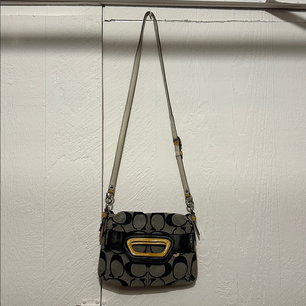 Stylish Black and Gray Shoulder Bag